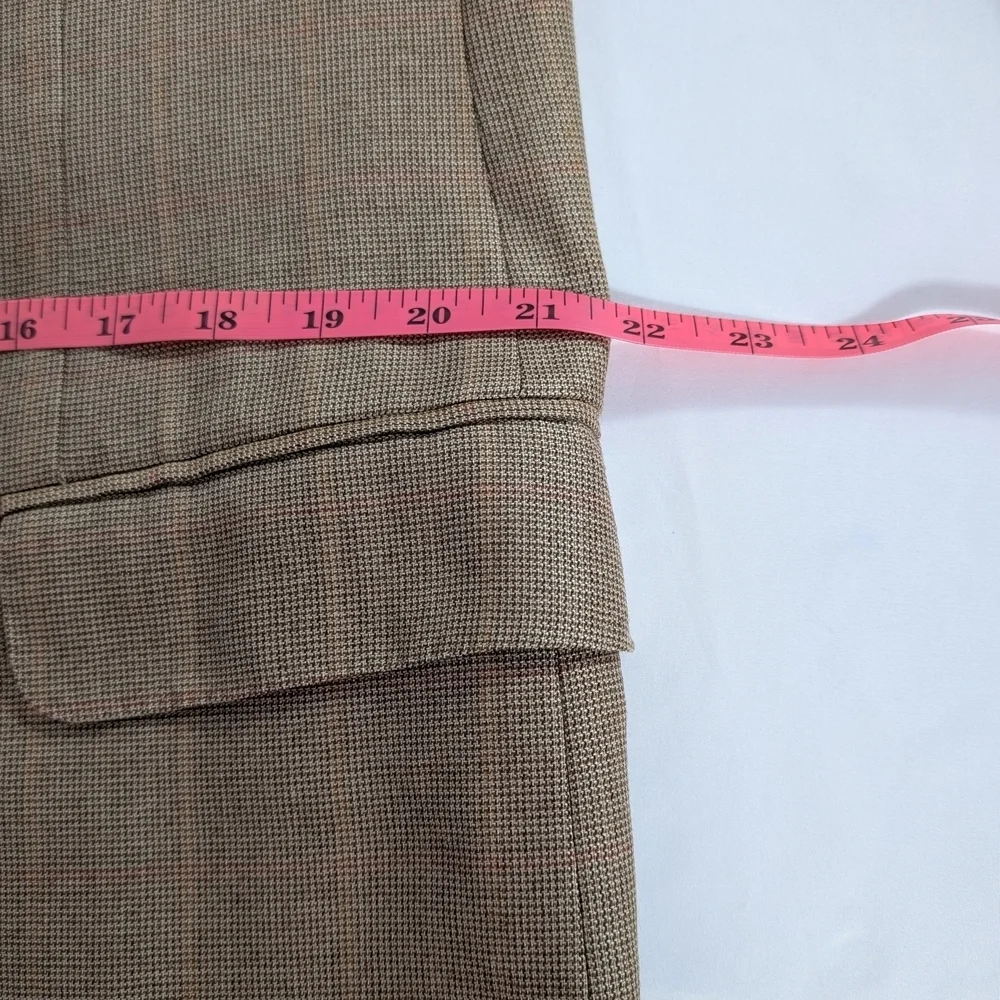 Ermenegildo Zegna Men's Classic Silk & Cashmere Blend Brown Blazer Size 46R